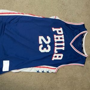 Sixers Jimmy Butler Jersey. Never worn without tags. Size Large